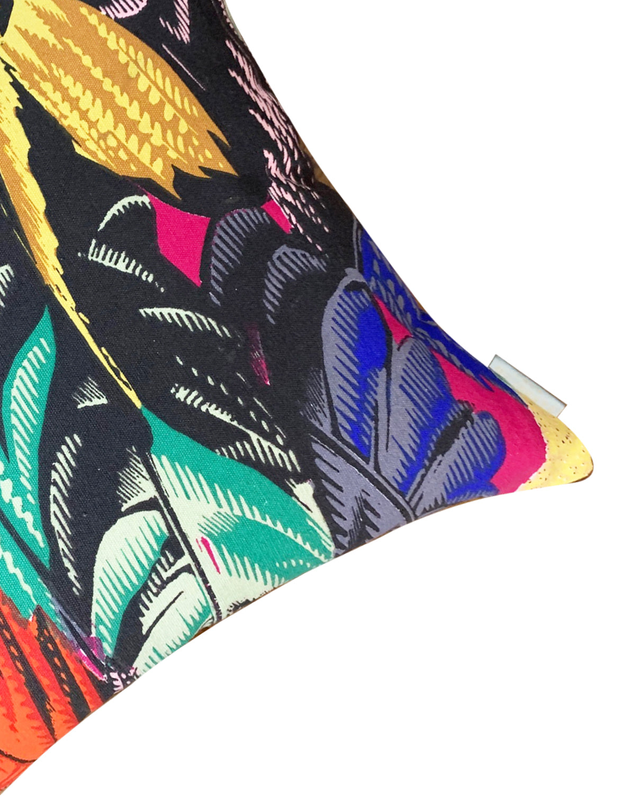 Oslo Tropicals Pure Cotton Cushion Cover